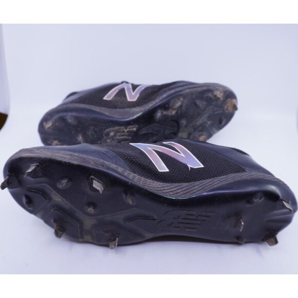 New Balance Low-Cut 4040v4 Metal Baseball Cleats (L4040AB4) Black Size 16 Mens - Picture 4 of 7